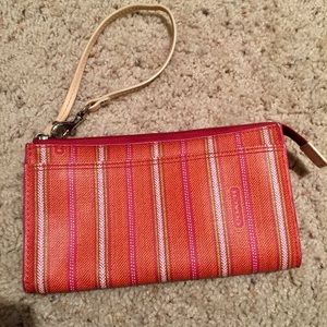 COACH Legacy Weekend Wristlet